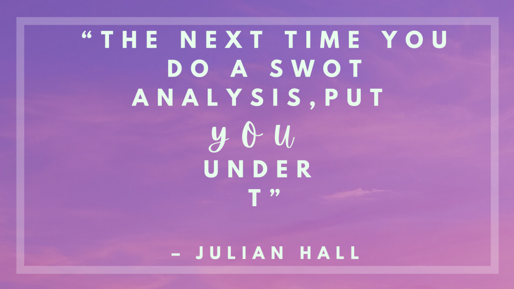 Quote from Julian Hall